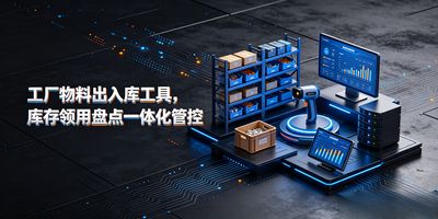 物料出入库台账工具主界面，物料档案、入库、领用、退料、盘点、需求预测等模块齐全，单机纯本地运行，数据全在本机。
